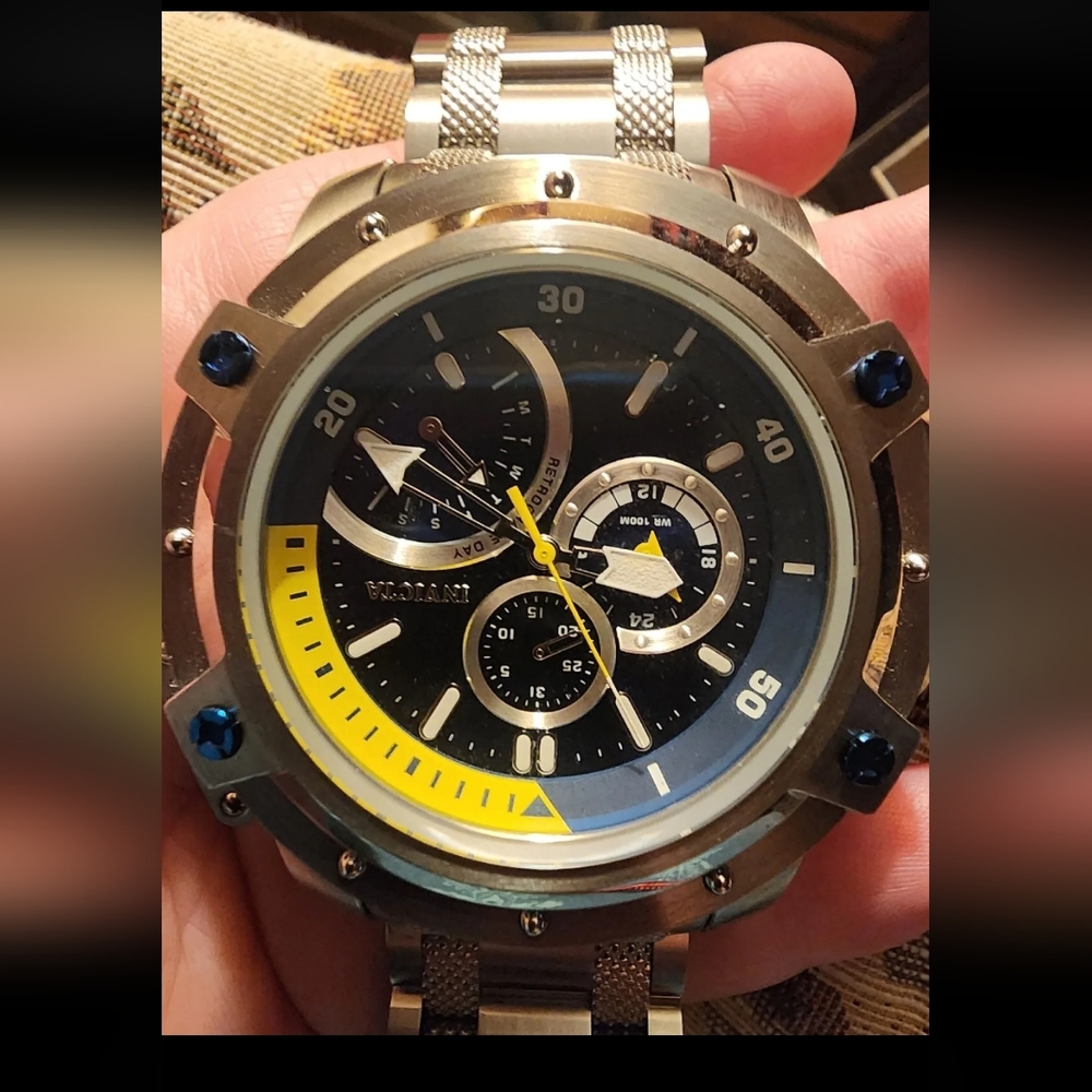 Invicta Men's Coalition Forces Blue Dial Quartz 30379 Watch
